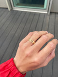 9ct Gold Heart Band