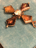 Georgian Paste Cross in Gold