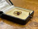 Reserved 15ct Gold Garnet Ring