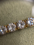 Vintage Diamond Tennis Bracelet by VCA with Papers