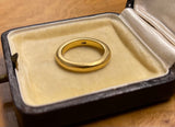 22ct Gold Donut Wedding Band