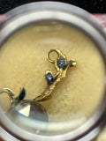 18th Century Rose Cut Diamond Drop