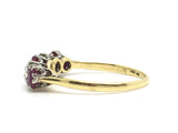 Reserved Victorian 18ct and Platinum Ruby and Diamond Ring - Ishy Antiques