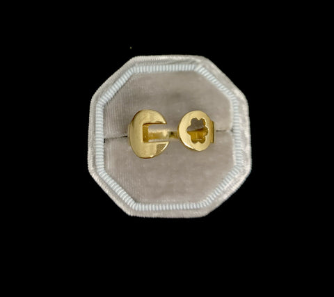 Reserved Vintage 9ct Gold Spanner Wrench Ring