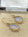 Early 20th century Opaline Gold Earrings