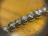 3ct Diamond 18ct White Gold Tennis Bracelet