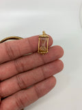 9ct Gold Vintage Hour Glass charm