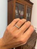Art Deco Diamond and Platinum Eternity Ring