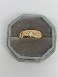 18ct Gold Three Stone Diamond Ring