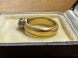 18ct Gold Star Sapphire Ring