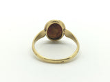 Victorian French M initial Enamel Ring - Ishy Antiques