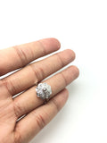 Large 18ct Gold Diamond Ring - Ishy Antiques