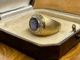 18ct Gold Sapphire and Diamond Ring