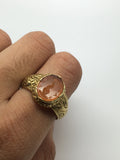 Reserved. Antique French 'La Brulant' Flaming Heart Ring - Ishy Antiques