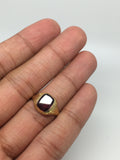 Stunning 19th Century 15ct Gold, Almandine Garnet Signet Ring - Ishy Antiques