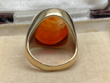 Victorian Carnelian Intaglio Ring