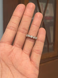 18ct and platinum Old cut Diamond Five Stone Ring
