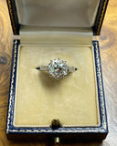 Private sale 2.45ct Old Cut Diamond Ring