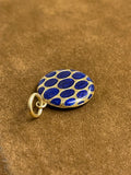 15ct Gold Victorian Enamel Locket Pendant