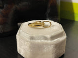 18ct Gold Vintage Bolt Clasp