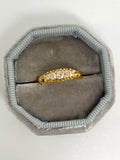 18ct Gold Five Stone Boat Ring