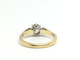 Old cut solitaire engagement ring - Ishy Antiques
