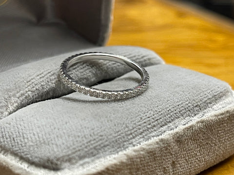 18ct White Gold 0.50ct Diamond Eternity Ring