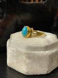 Reserved Late 18th Century Turquoise Ring