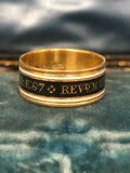 Rev Matthew Thomas 1812 Mourning Band