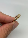 18ct Gold Five Stone Boat Ring