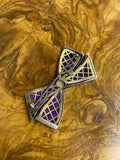 Art Deco Interchangeable Bow Brooch