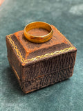 1896 22ct Gold Wedding Band