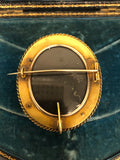 Victorian 18ct Gold Diamond Bird Locket Brooch