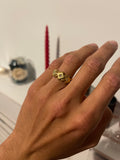 Reserved 18ct Antique Knot Ring