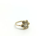 Rose Cut Diamond Ring 18ct Gold - Ishy Antiques
