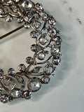 Reserved Georgian Rose Cut Diamond Brooch