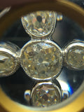 Old Cut Diamond Five Stone Ring - Ishy Antiques