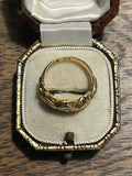 Reserved 18ct Antique Knot Ring