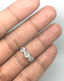 1930's Platinum Old Cut Diamond Three Stone Ring - Ishy Antiques