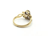 Reserved for L. 18ct Gold and Platinum French Diamond Ring circa 1900 - Ishy Antiques