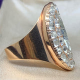 Reserved Georgian Portuguese Paste Panel Ring