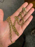 Toggle Clasp 9ct Gold Open Link Chain