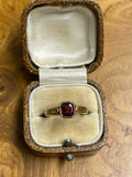 Reserved 15ct Gold Garnet Ring