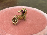 Vintage 9ct Dachshund Charm