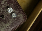 0.30ct old cut diamond studs in Platinum