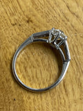 1.07ct Old Cut Solitaire Diamond Ring
