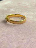 22ct Victorian Gold Buckle Band