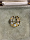 9ct Gold Victorian Opal Horseshoe Brooch