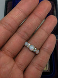 Edwardian 18ct Gold Opal and Diamond Ring
