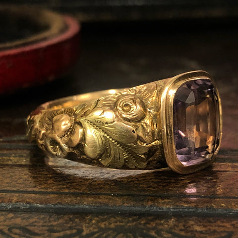 Georgian Amethyst Ring